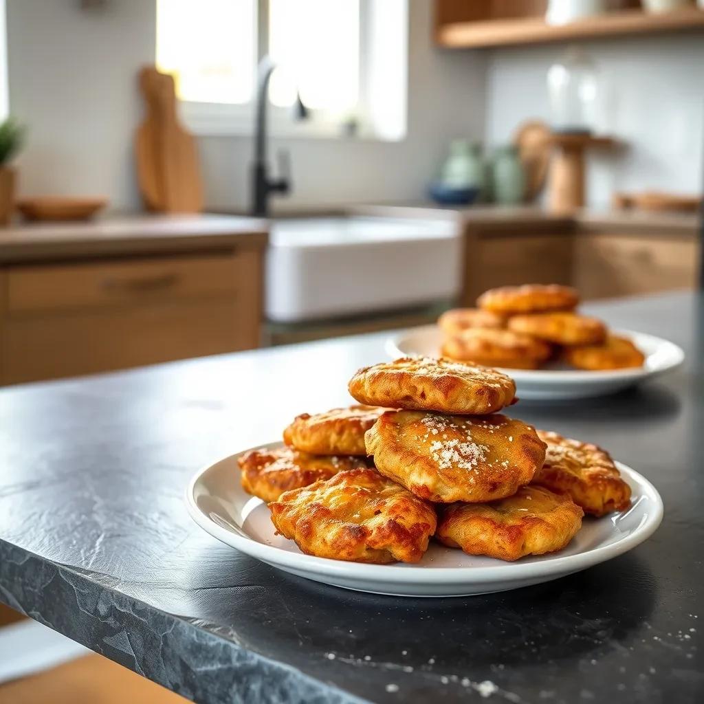 Crispy Apple Fritters recipe