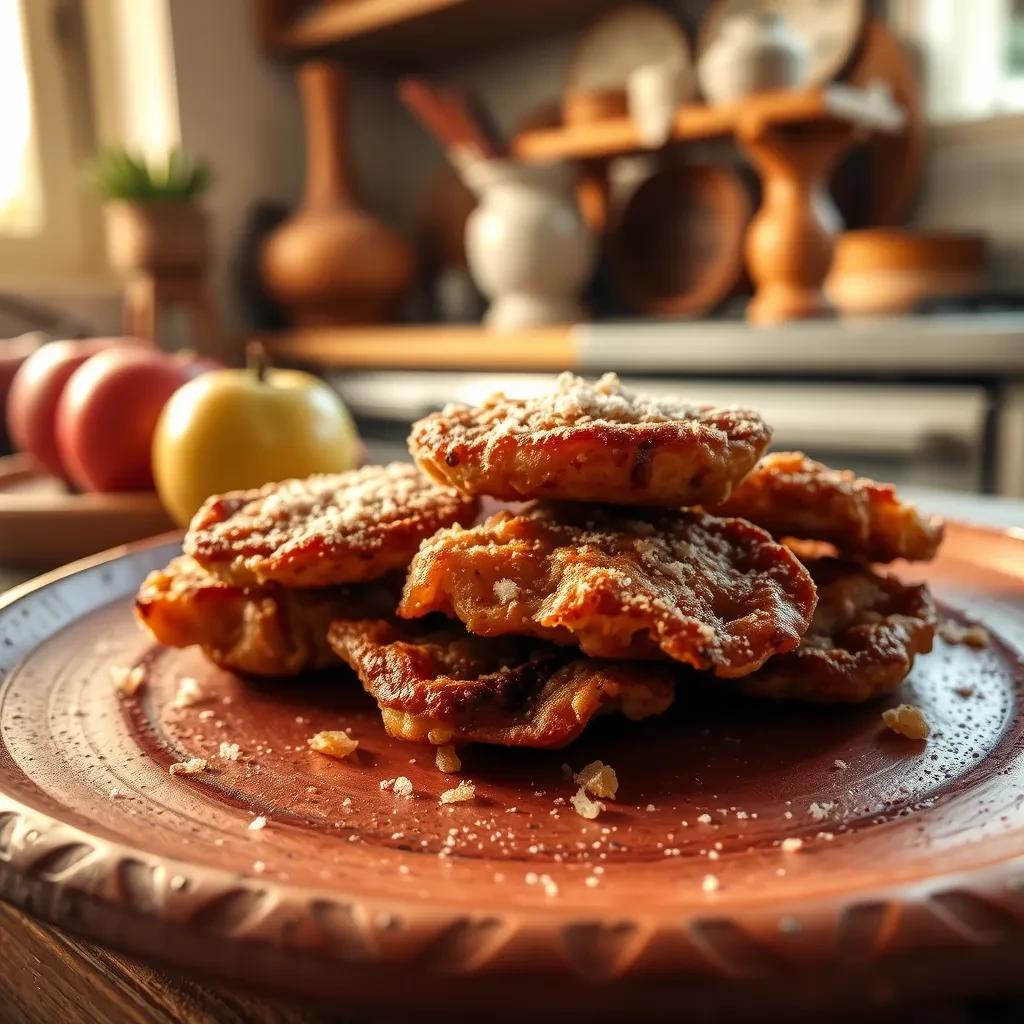 Crispy Apple Fritters recipe