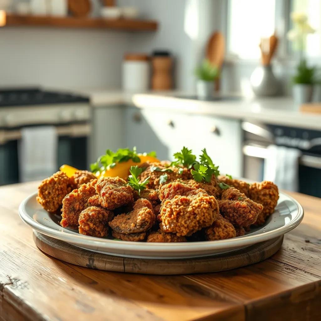 Crispy Breaded Beef recipe