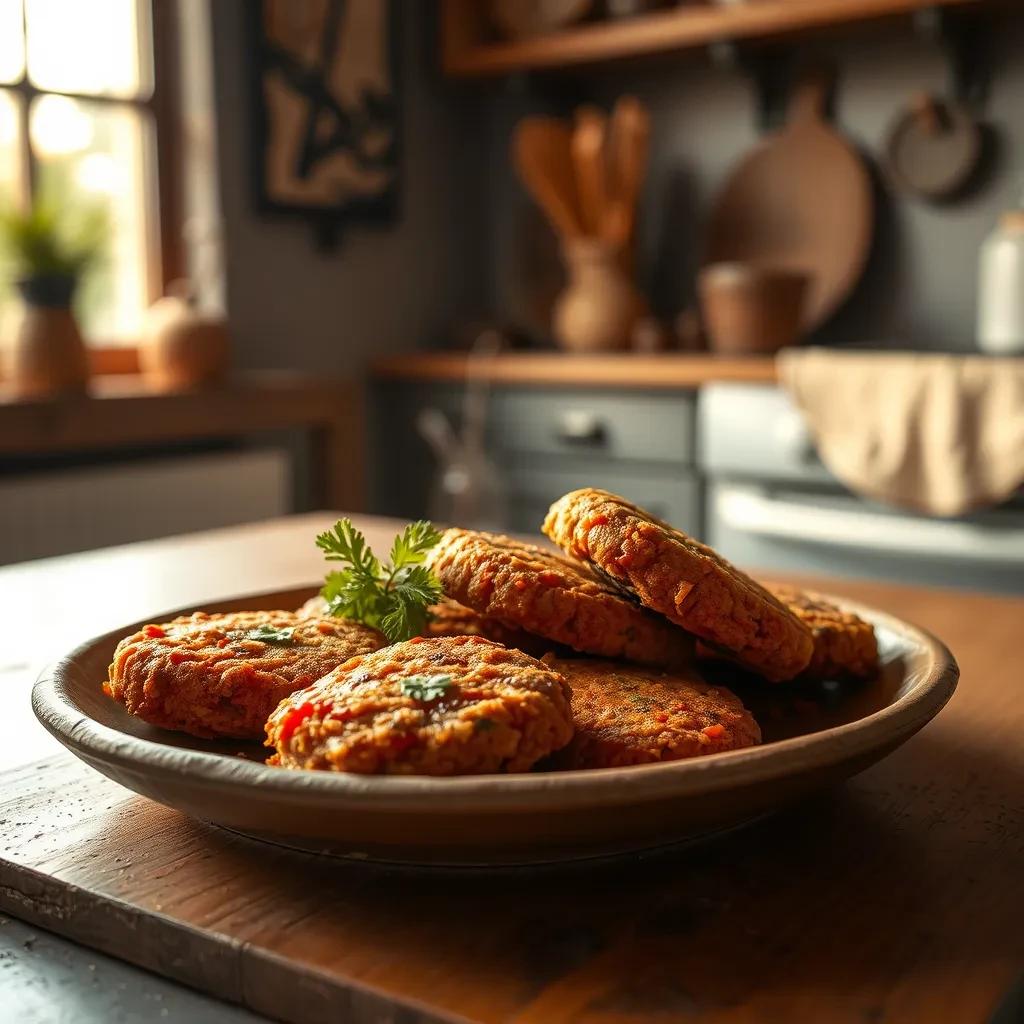 Crispy Carrot Patties recipe