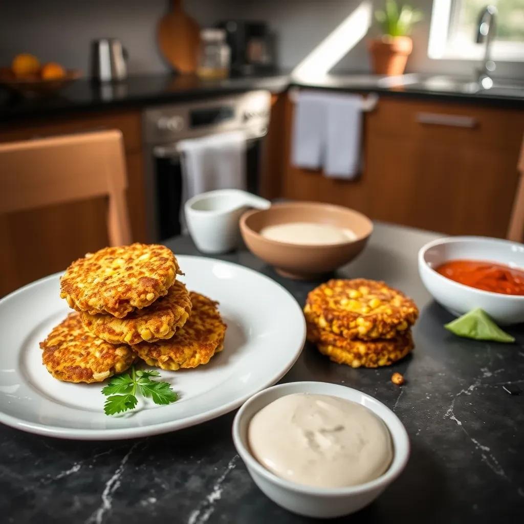 Crispy Corn Fritters recipe