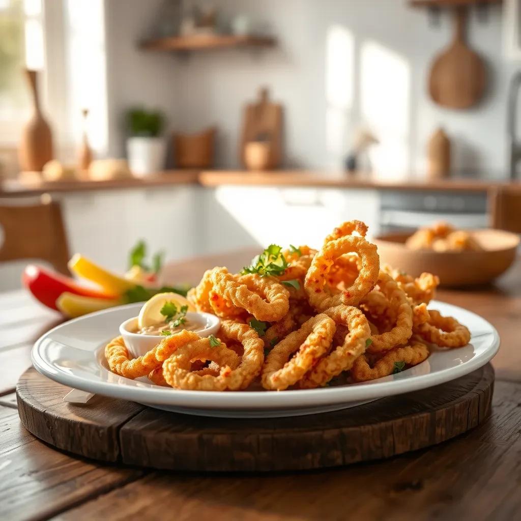 Crispy Fried Calamari recipe