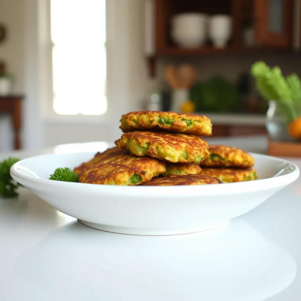 Crispy Okra Fritters recipe