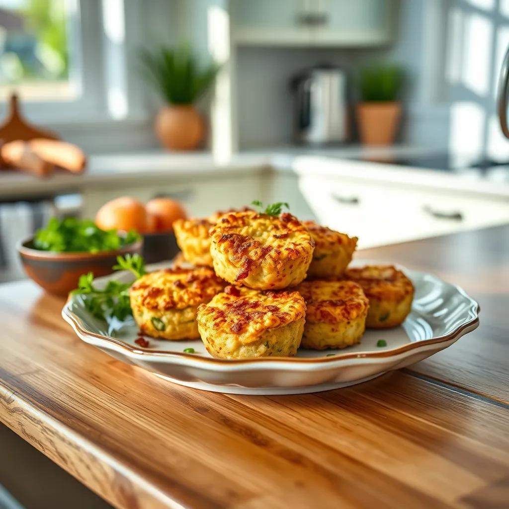 Crispy Zucchini Puffs recipe