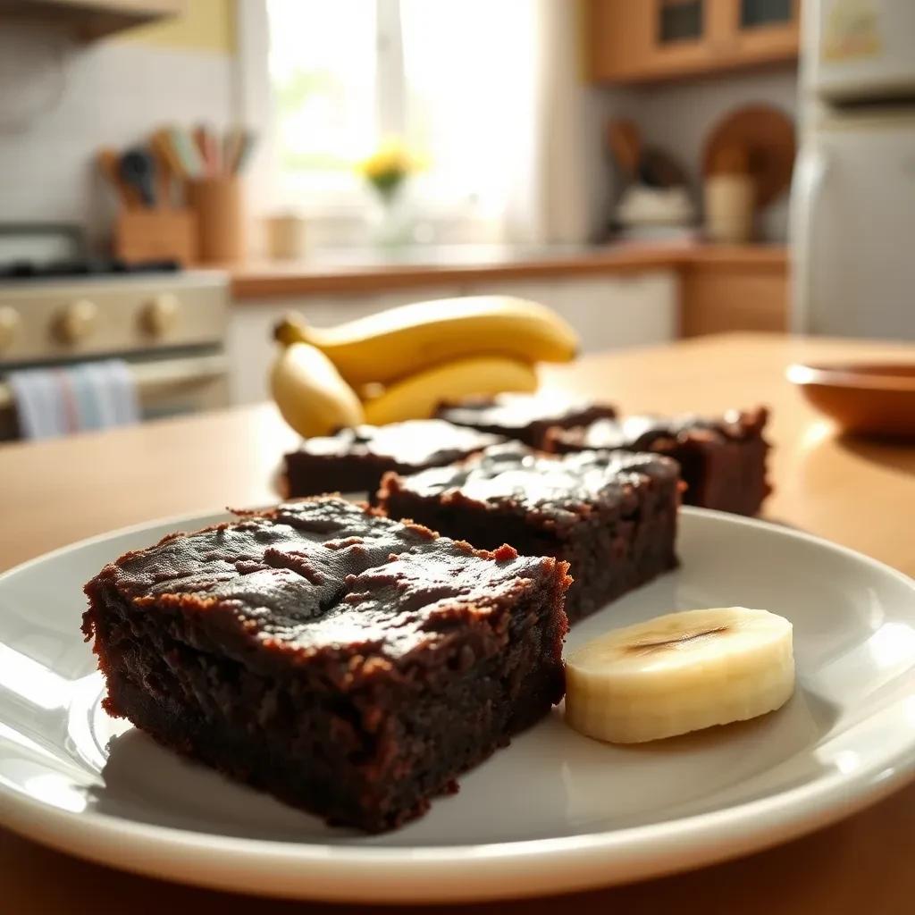 Simple Banana Brownies recipe