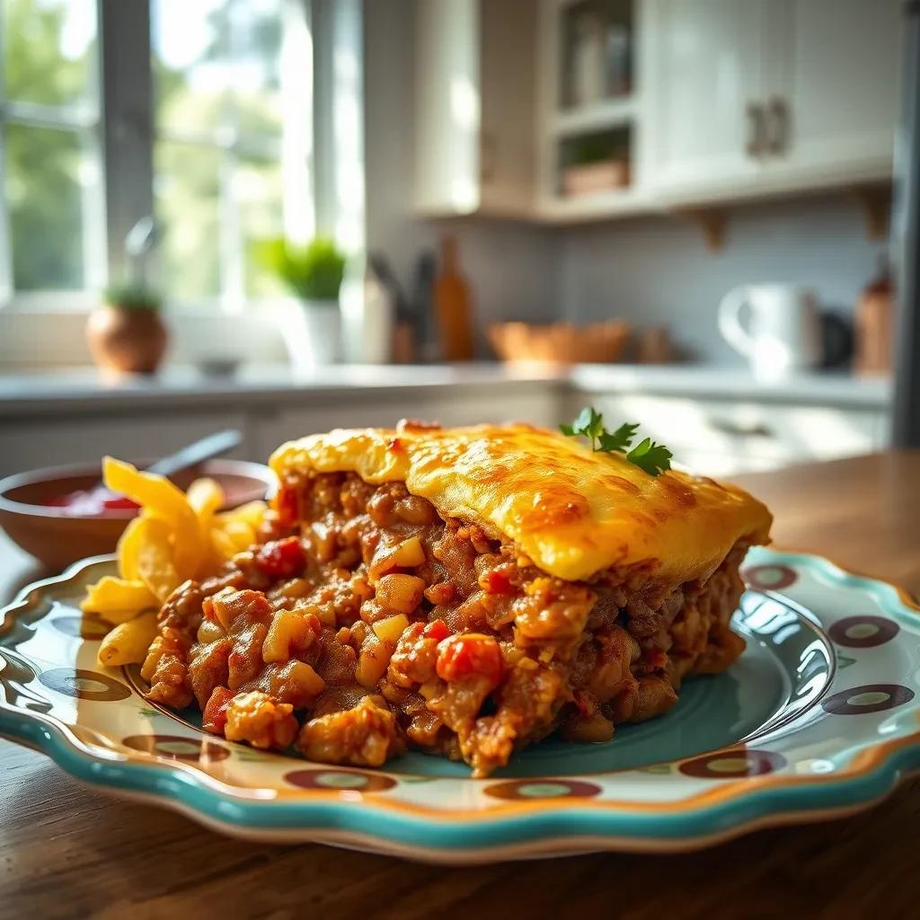 Easy Beef Tamale Pie recipe