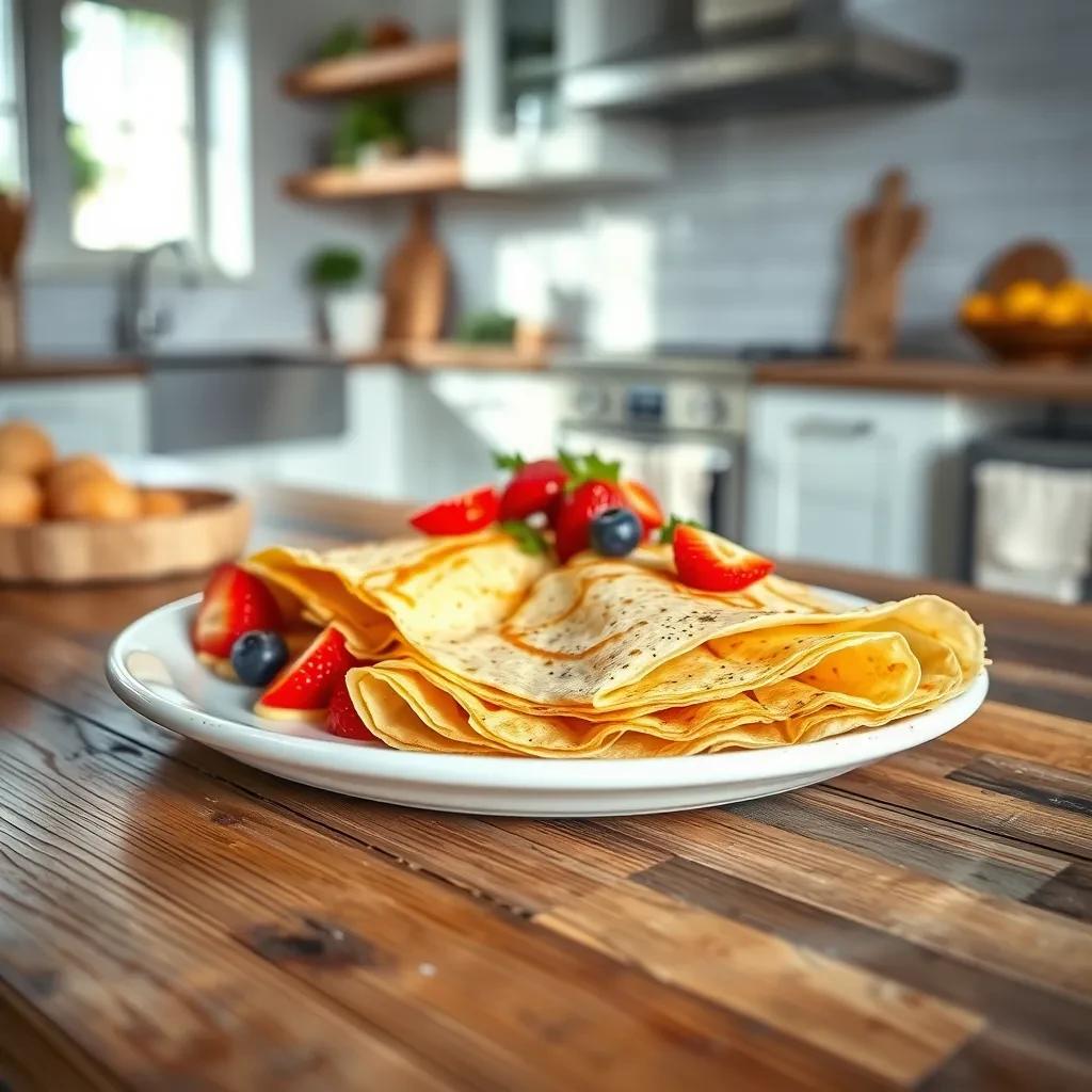 Easy Blender Crepes recipe