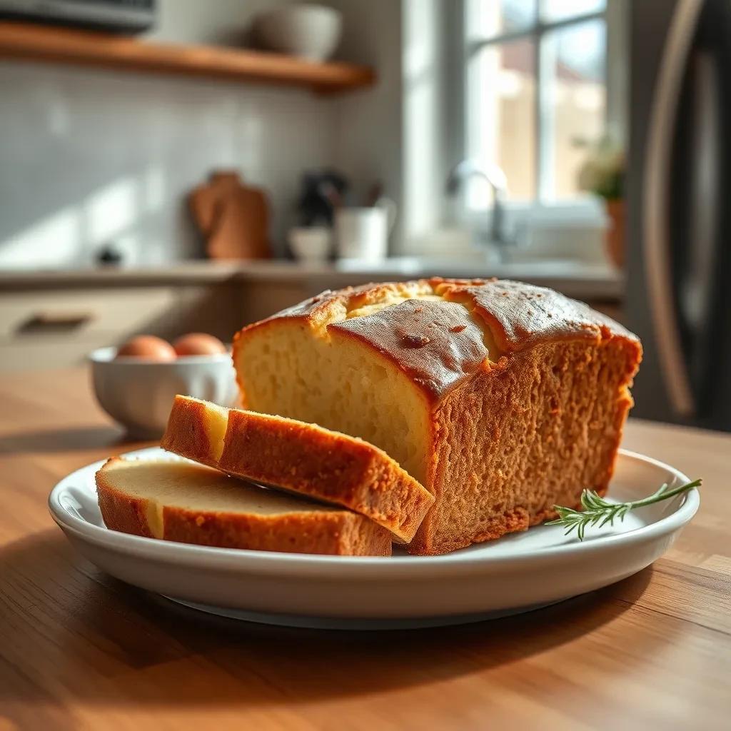 Easy Eggnog Bread recipe