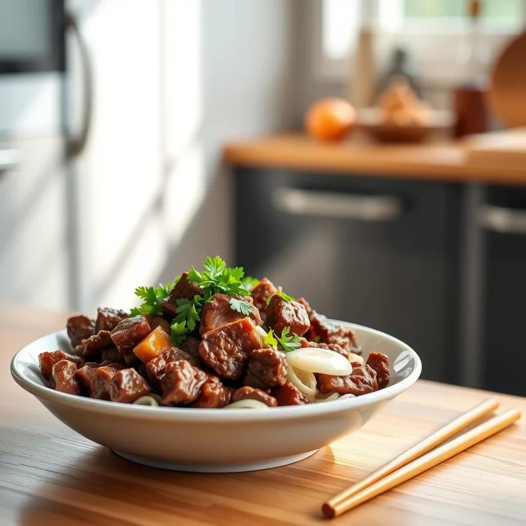 Easy Korean Beef Bowl recipe