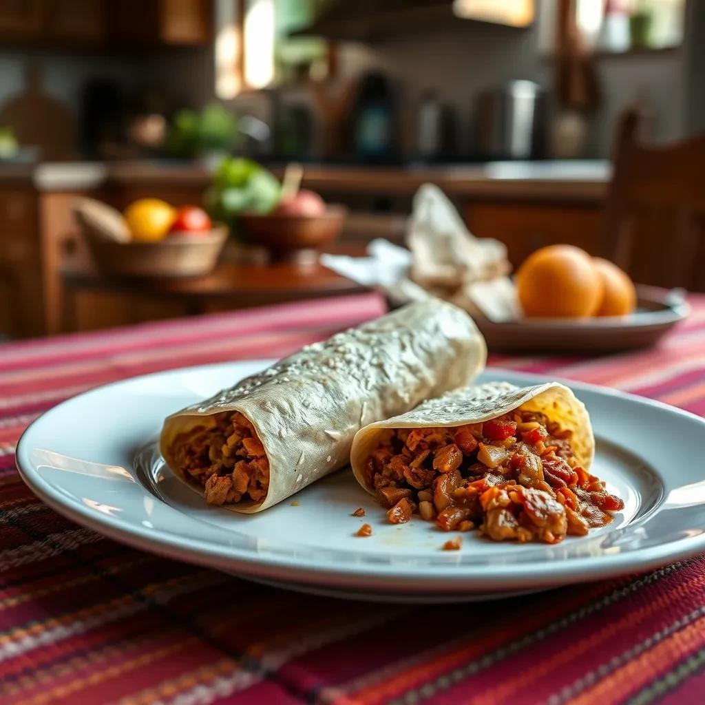 Easy Pork Burritos recipe