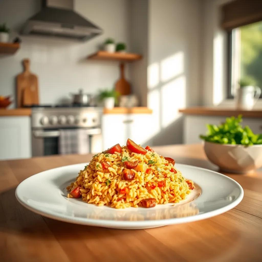 Simple Spanish Rice Dish recipe