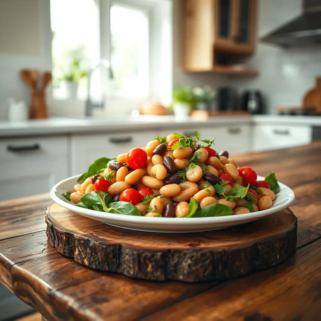 Easy Three Bean Salad recipe