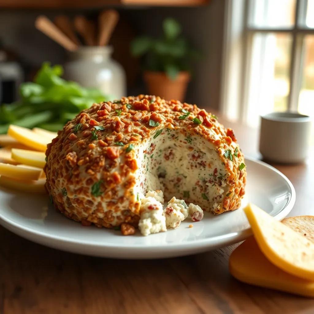 Cheese Ball for Football Parties recipe