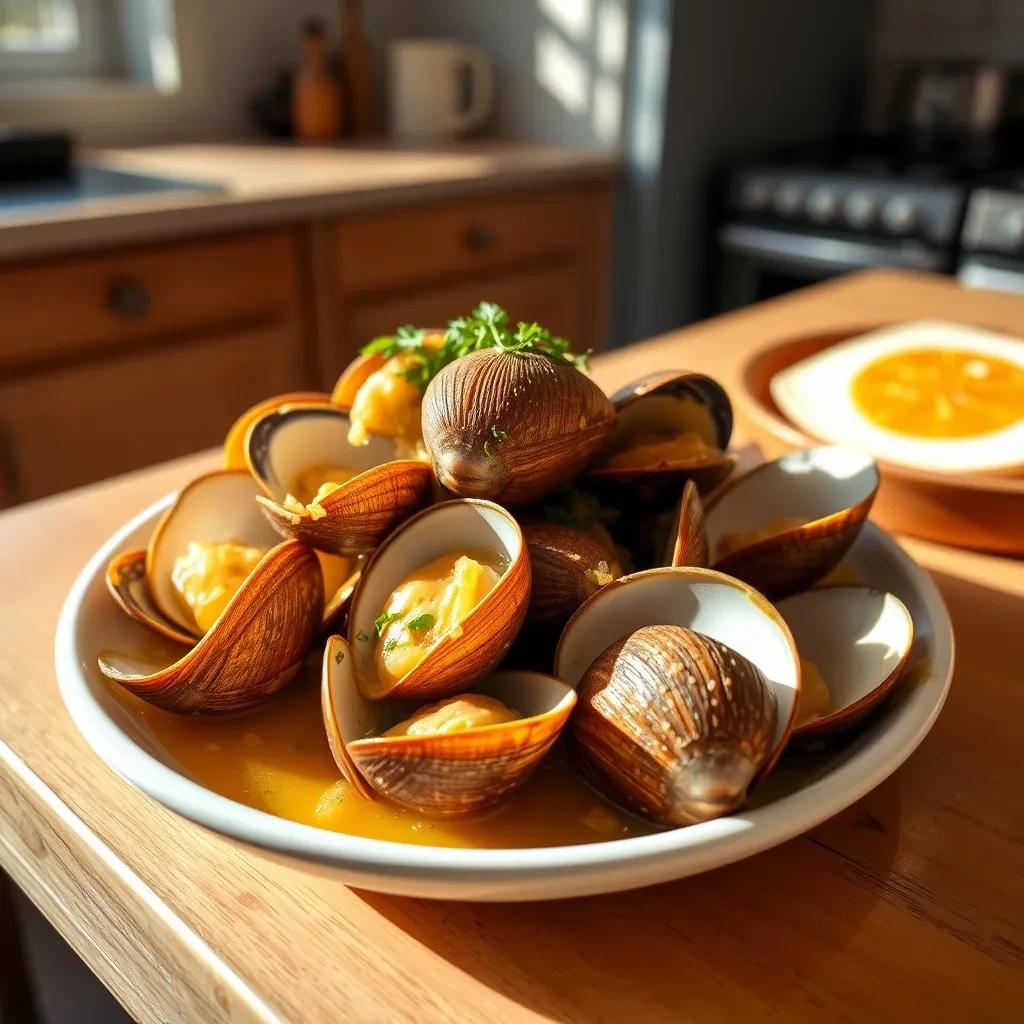 Garlic Butter Clams recipe