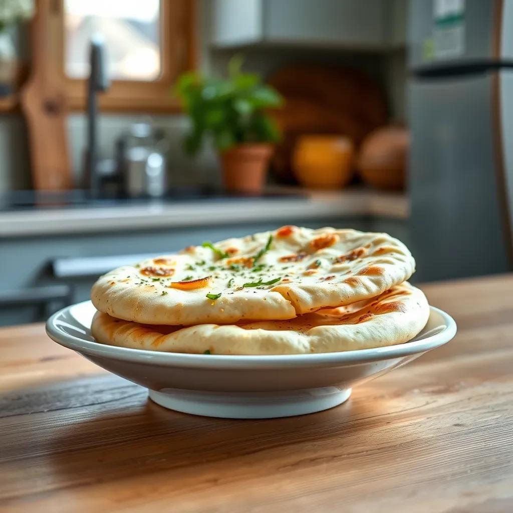 Garlic Naan Bread recipe