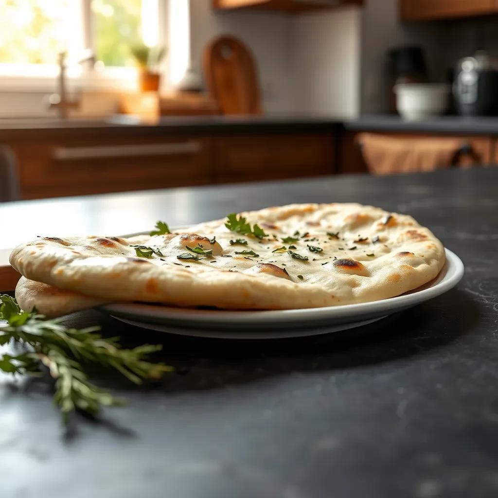 Garlic Naan Bread recipe