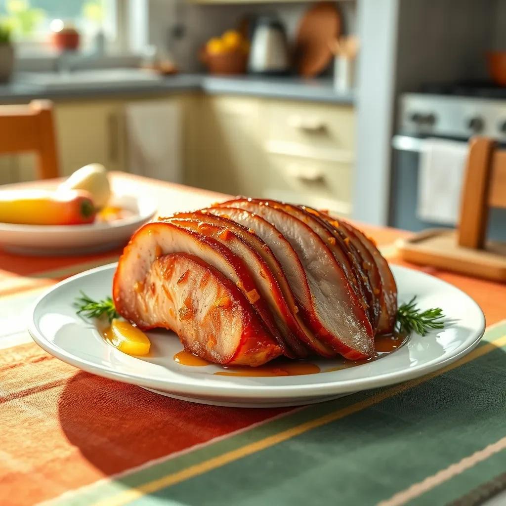 Glazed Pineapple Ham recipe