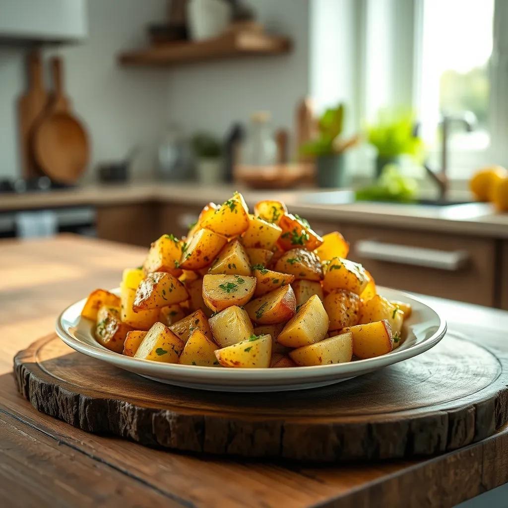 Lemon Greek Potatoes recipe