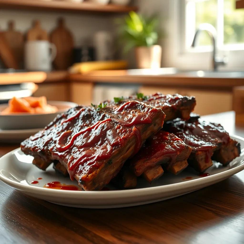 Grilled BBQ Ribs recipe