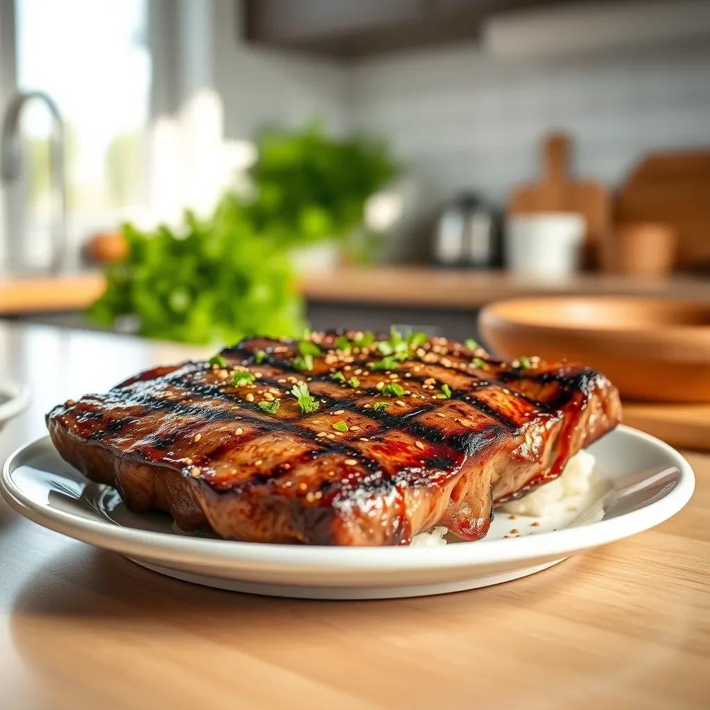 Sesame Grilled Steak recipe