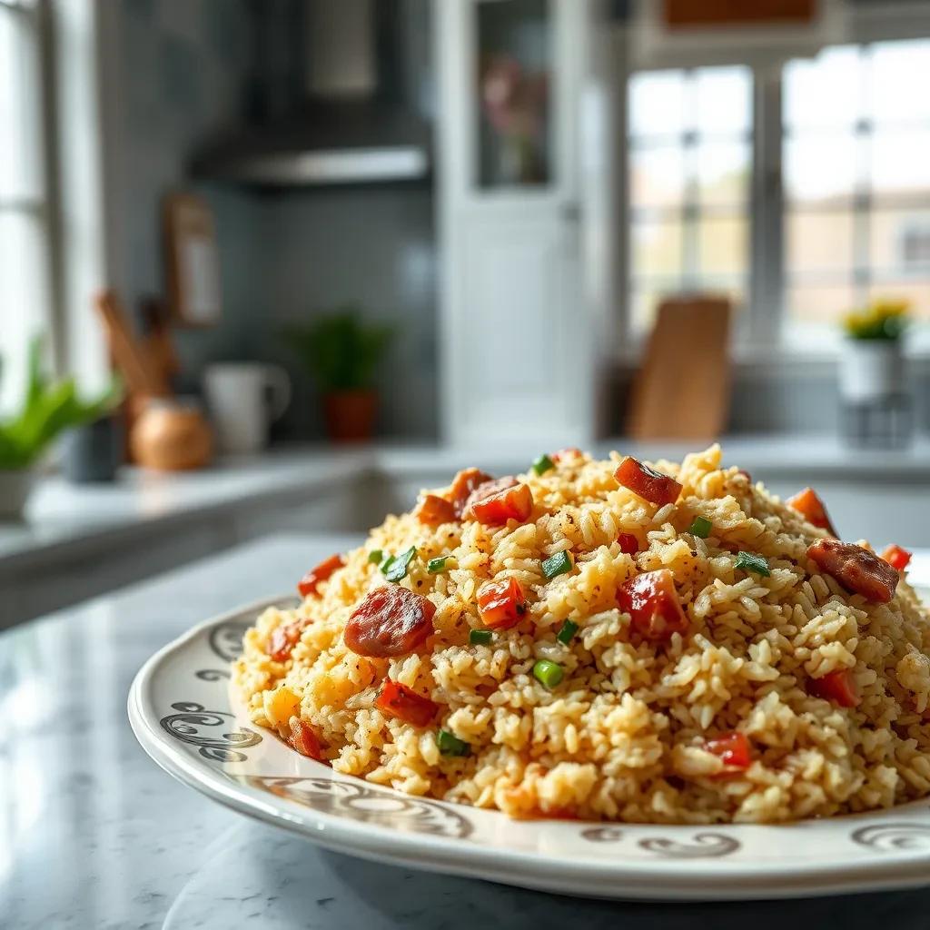 Ham Fried Rice recipe