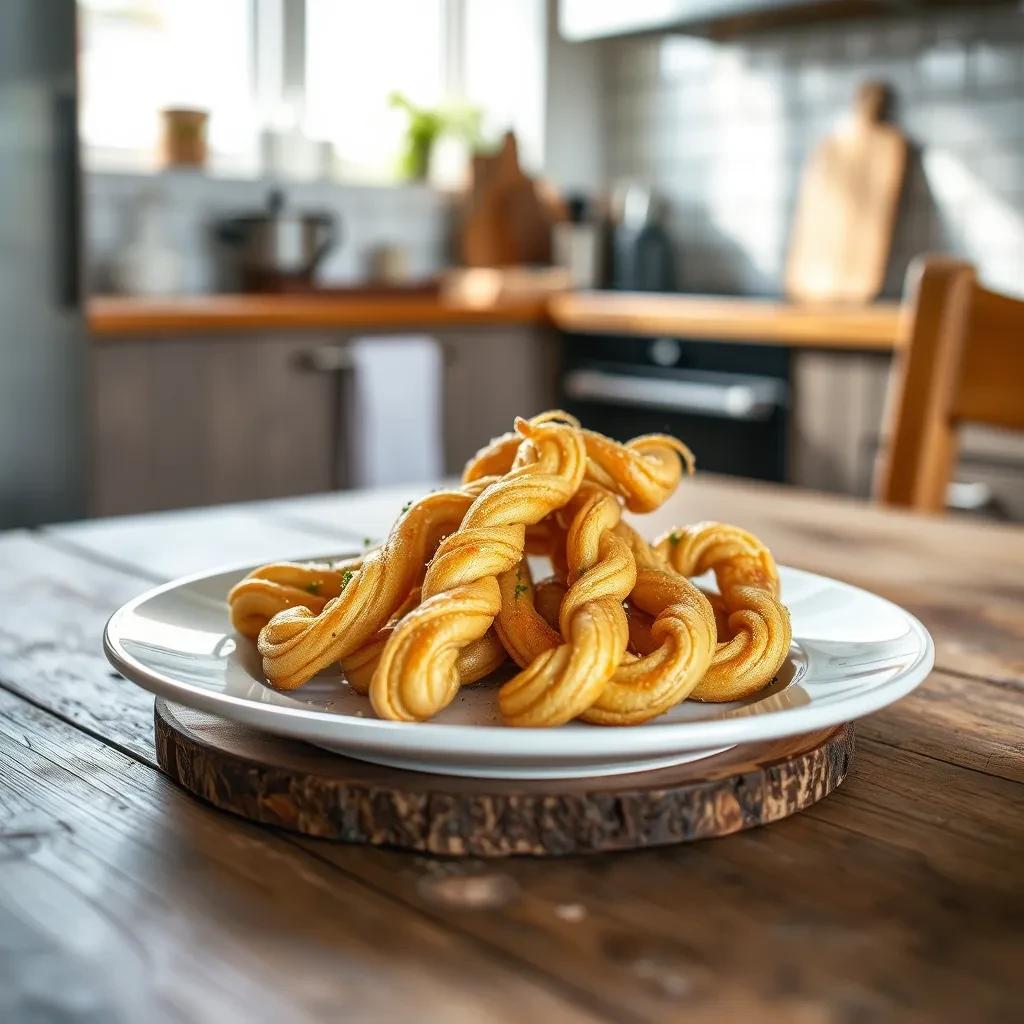 Hazelnut Twists with Yeast recipe