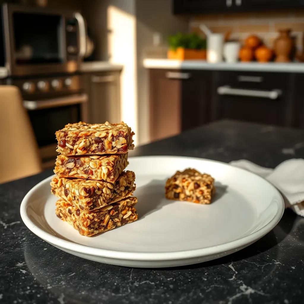 Homemade Granola Bars recipe