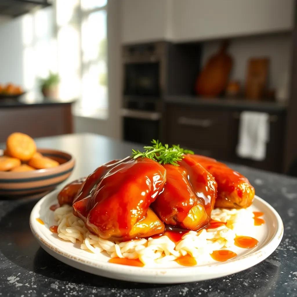 Honey Glazed Chicken Dish recipe