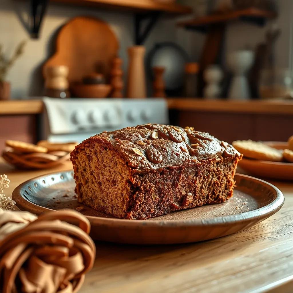 Honey Oat Beer Bread Loaf recipe