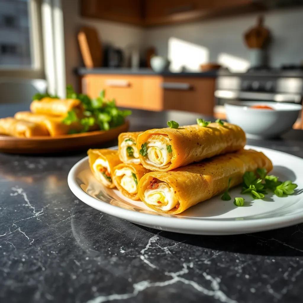 Irish Egg Roll Appetizer recipe