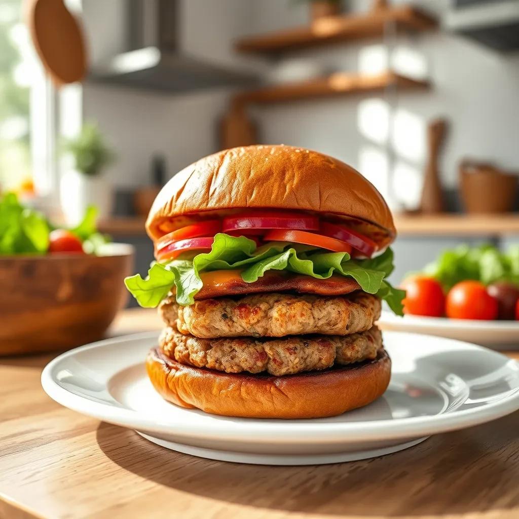 Juicy Turkey Burgers recipe