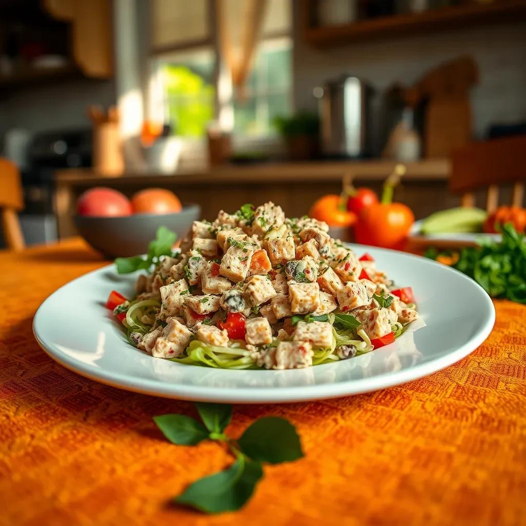 Keto Tuna Salad Bowl recipe