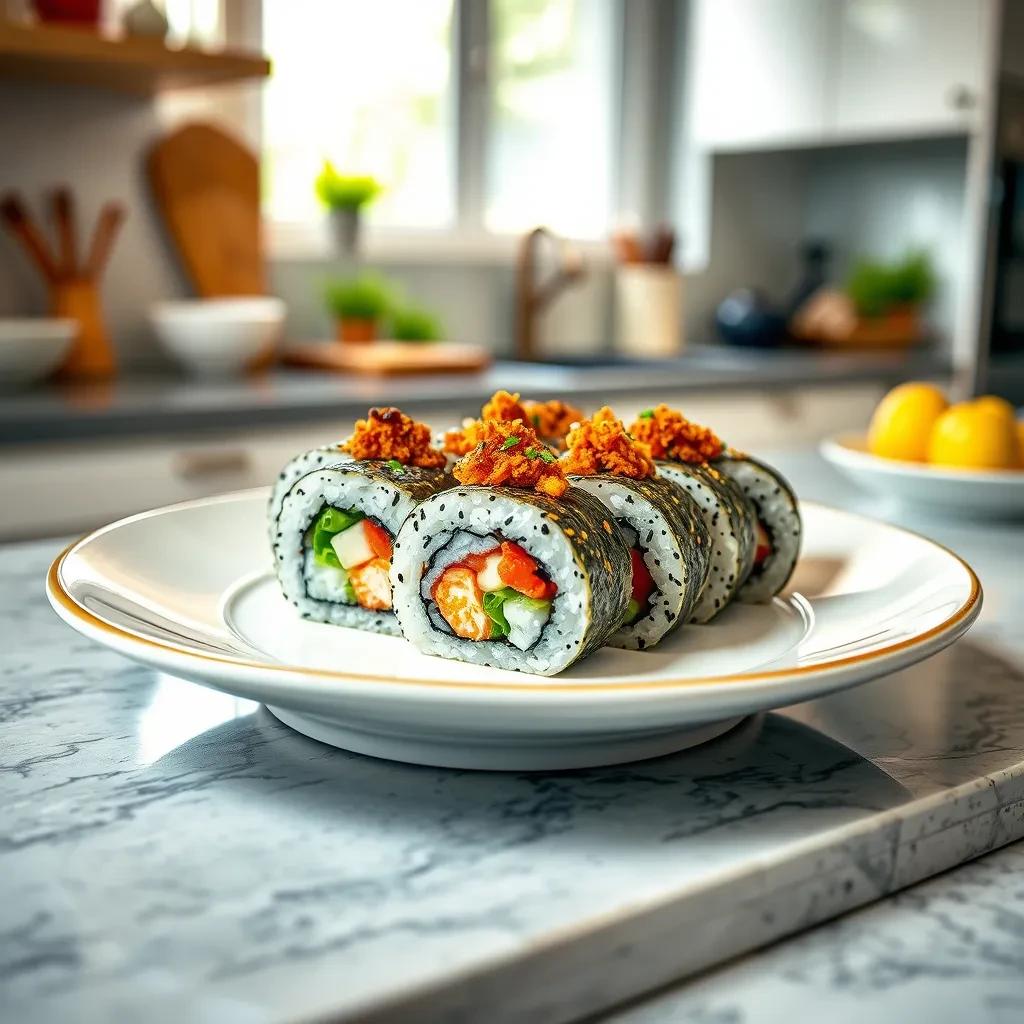 Korean Sushi Rolls recipe