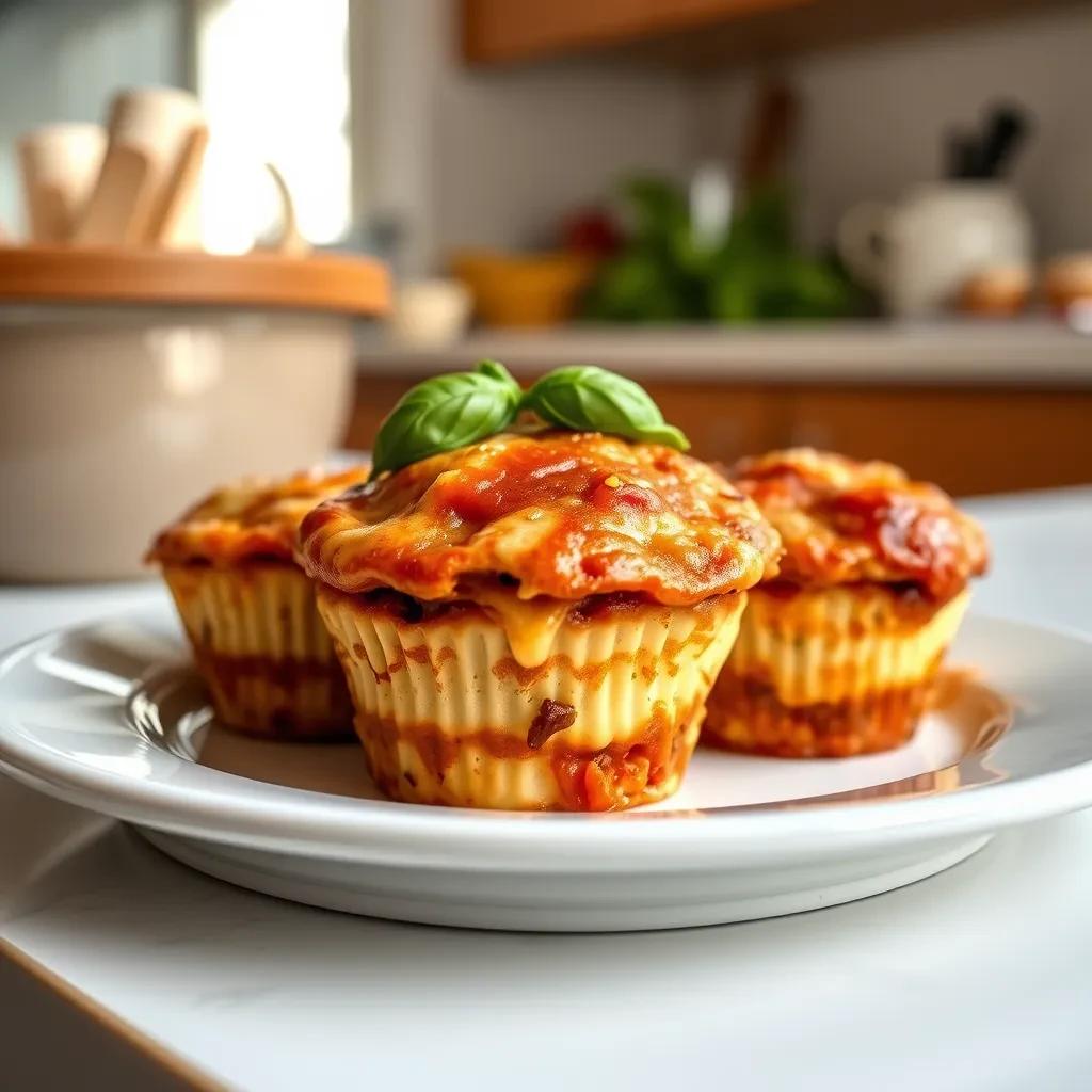 Lasagna Muffins recipe