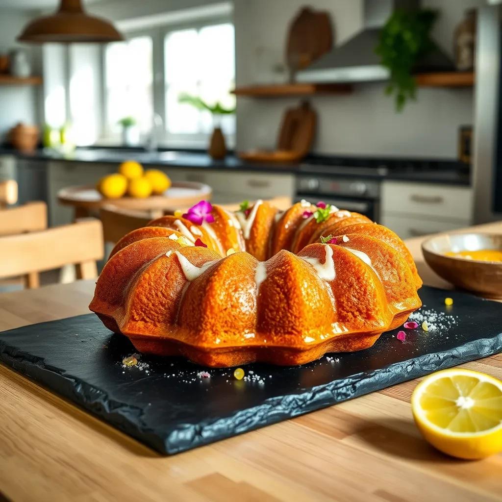 Lemon Bundt Cake Delight recipe