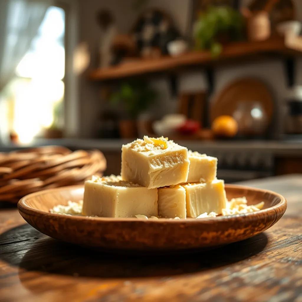 Lemon Coconut Fudge recipe