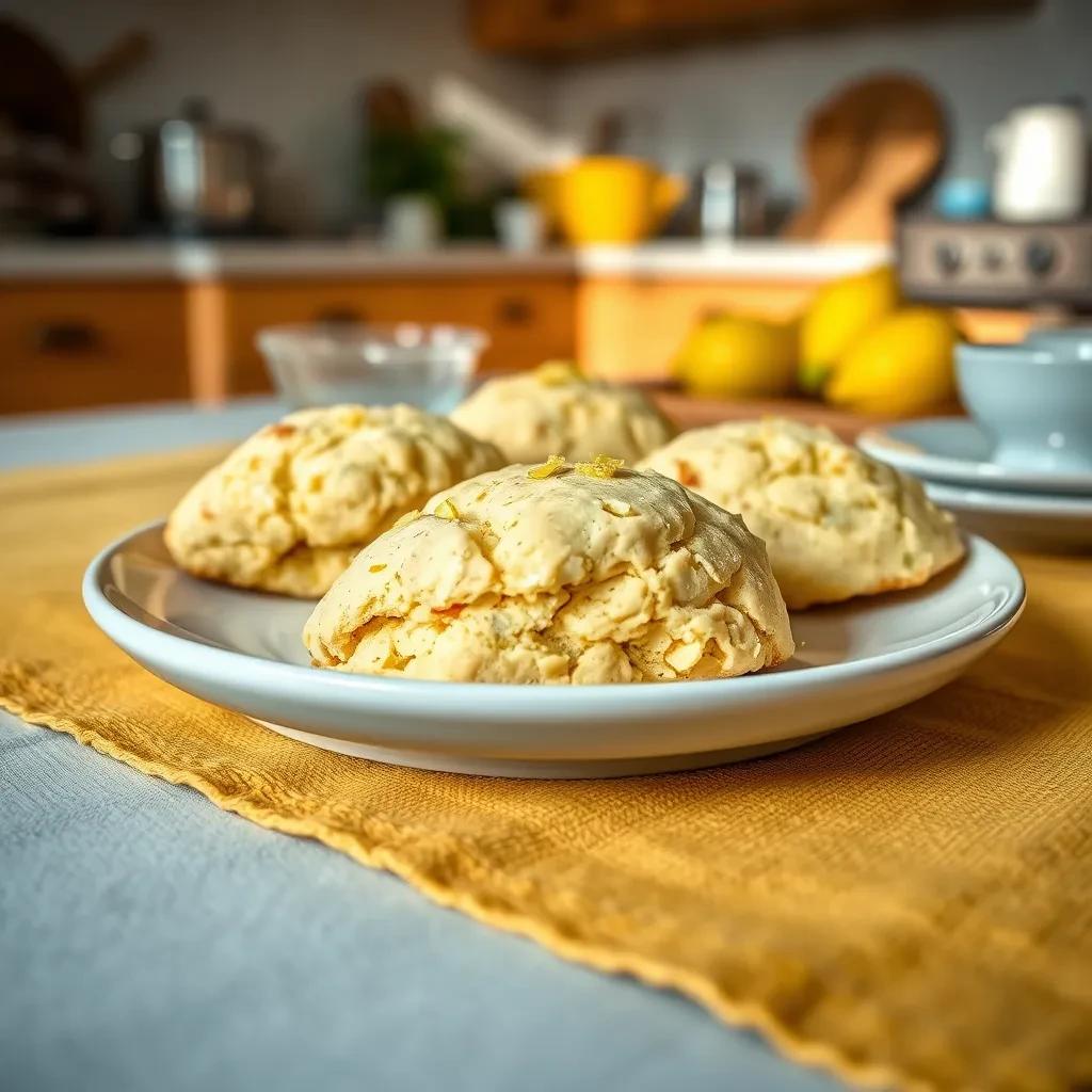 Lemon Zest Scones recipe