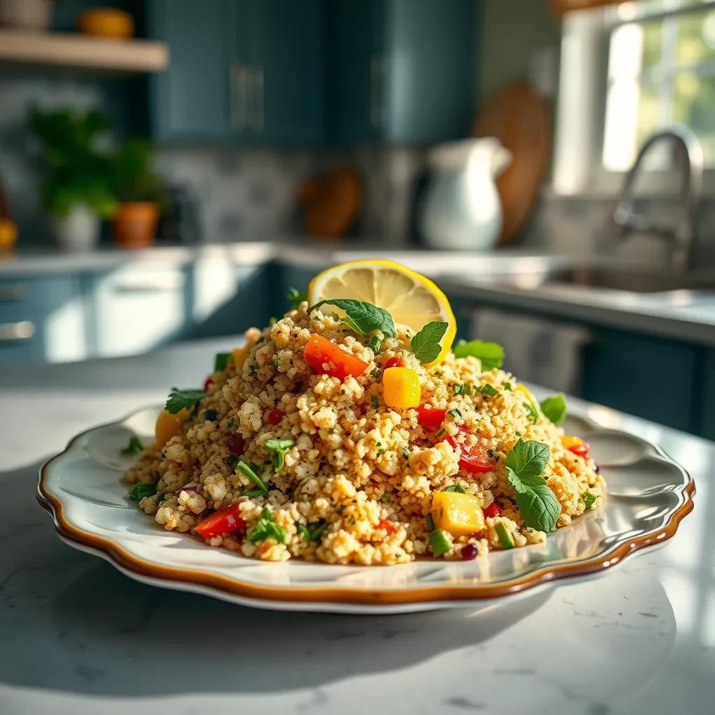 Lemony Quinoa Salad recipe