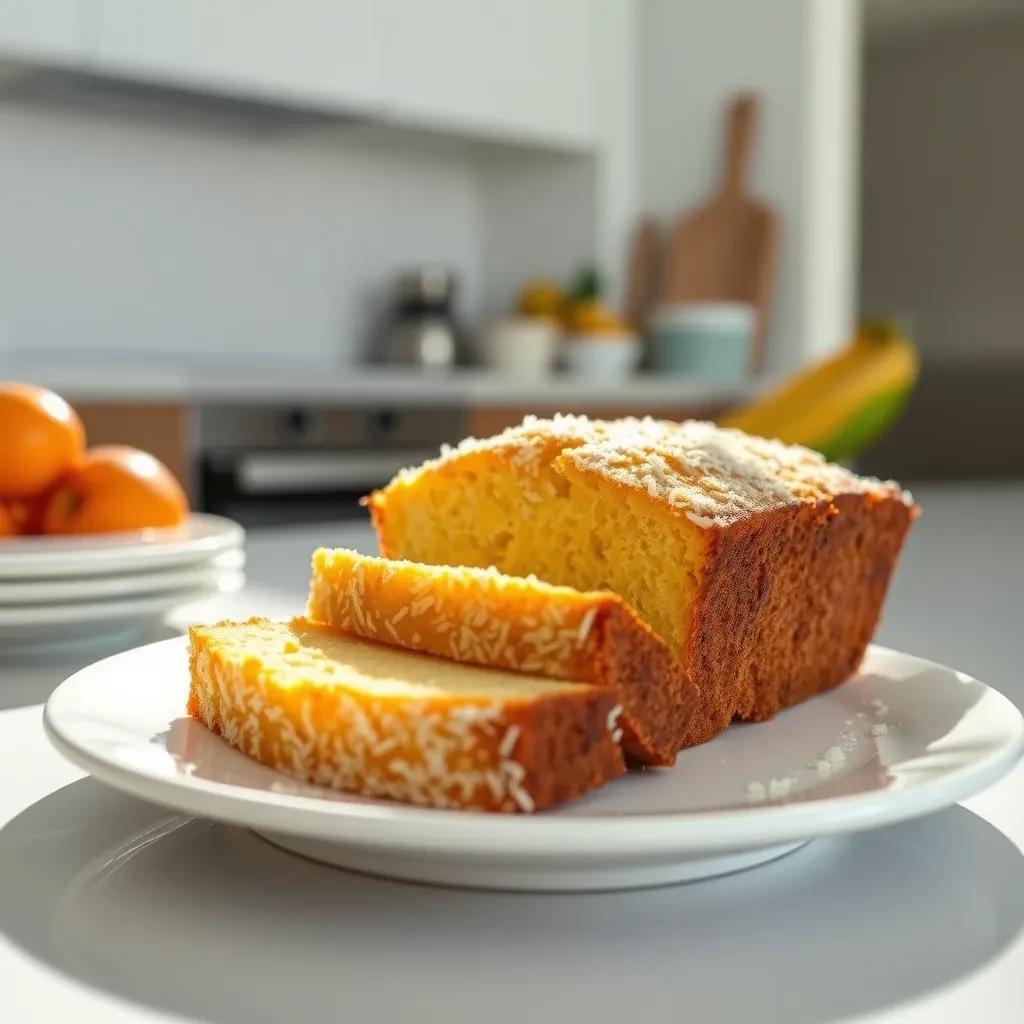 Mango Coconut Bread recipe