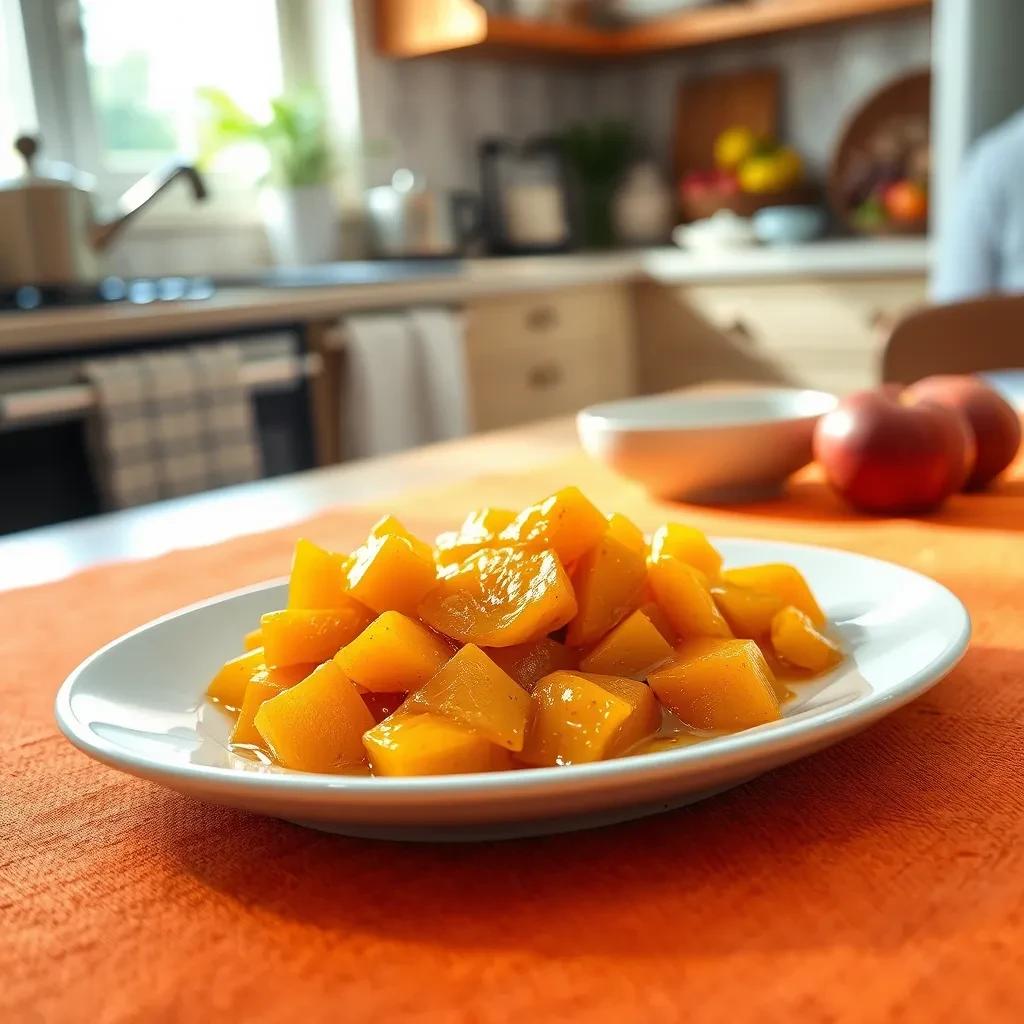 Mango Peach Preserves recipe