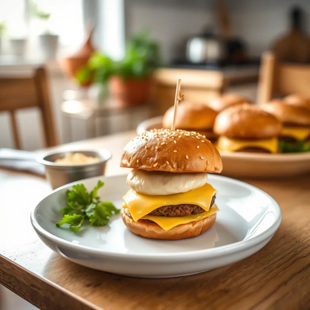 Mini Cheeseburger Bites recipe