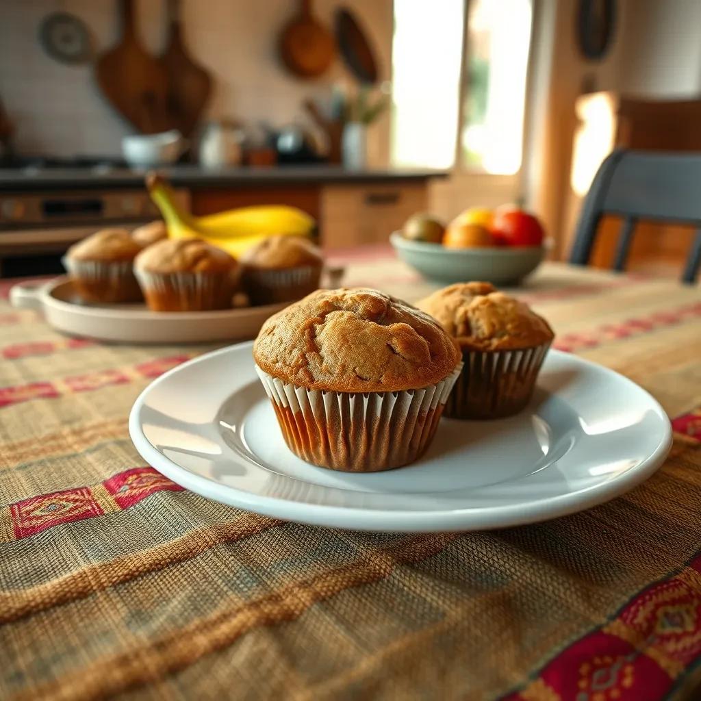 Moist Banana Muffins recipe