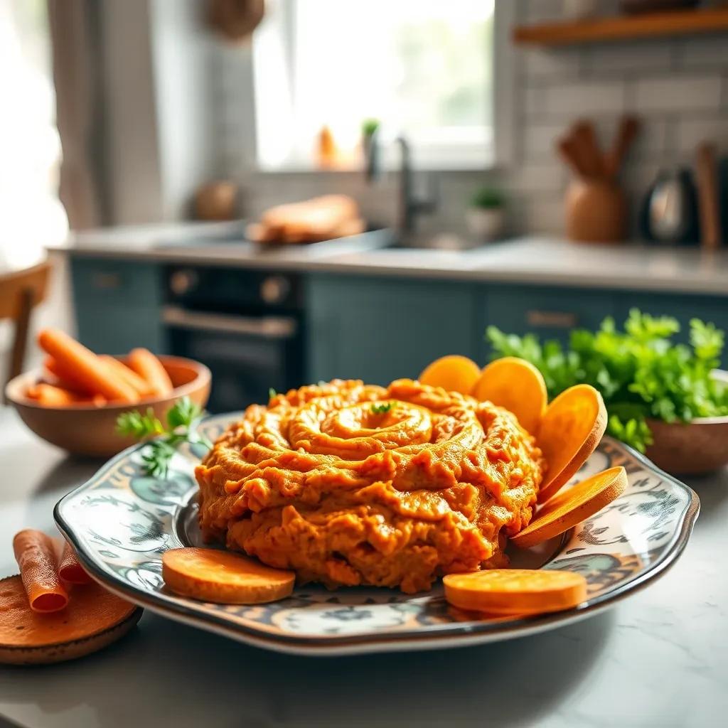 Moroccan Carrot Hummus recipe