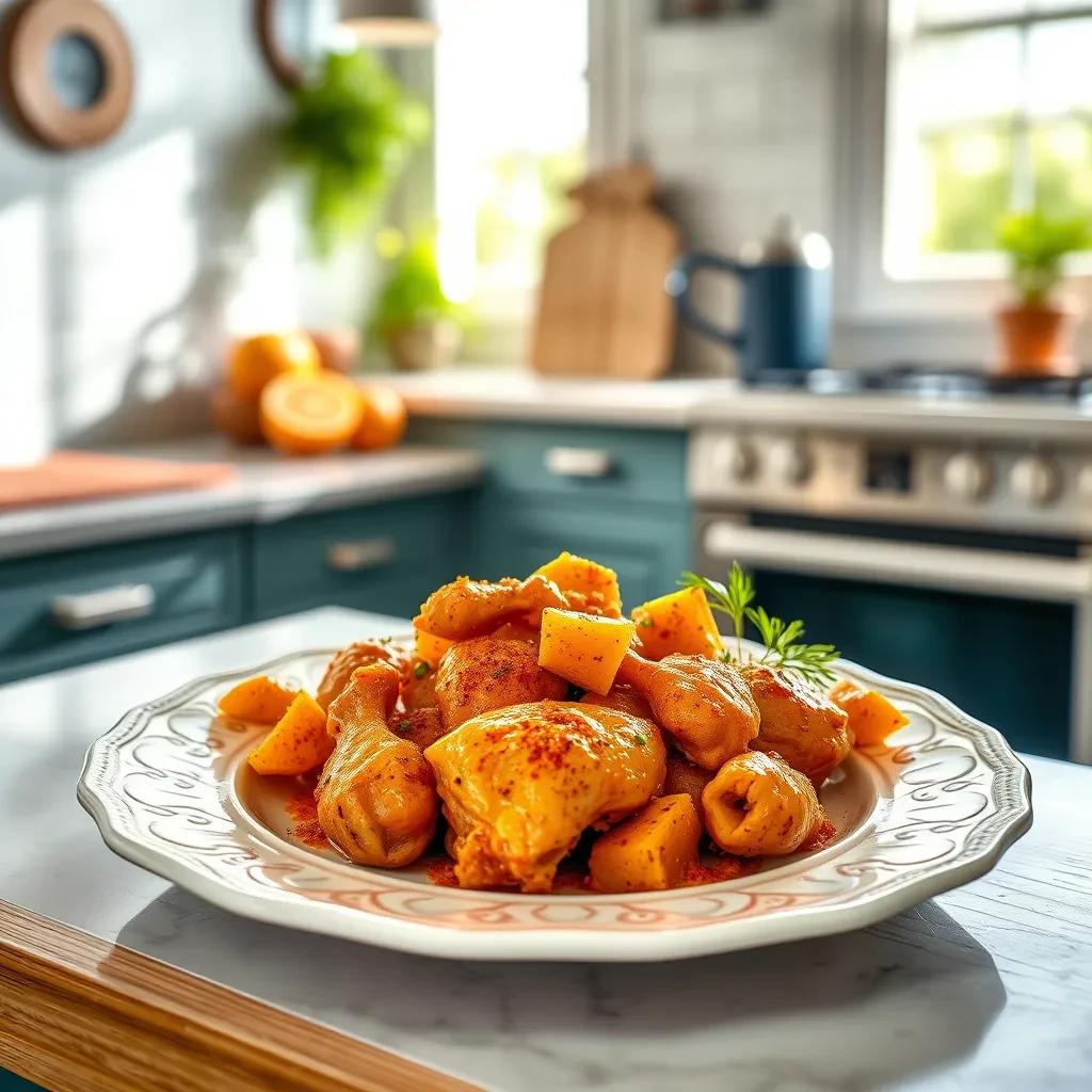 Spiced Orange Chicken recipe