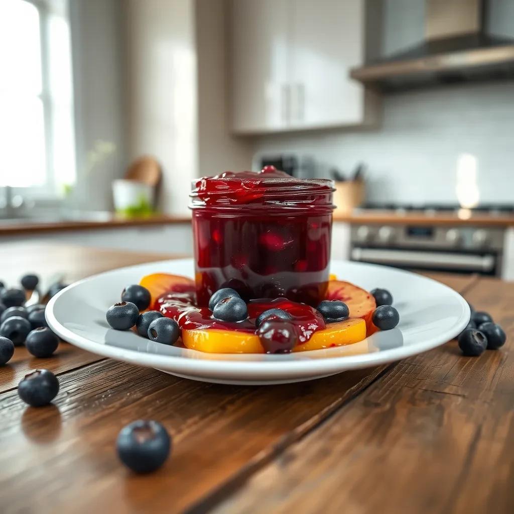 Peach Blueberry Preserve recipe