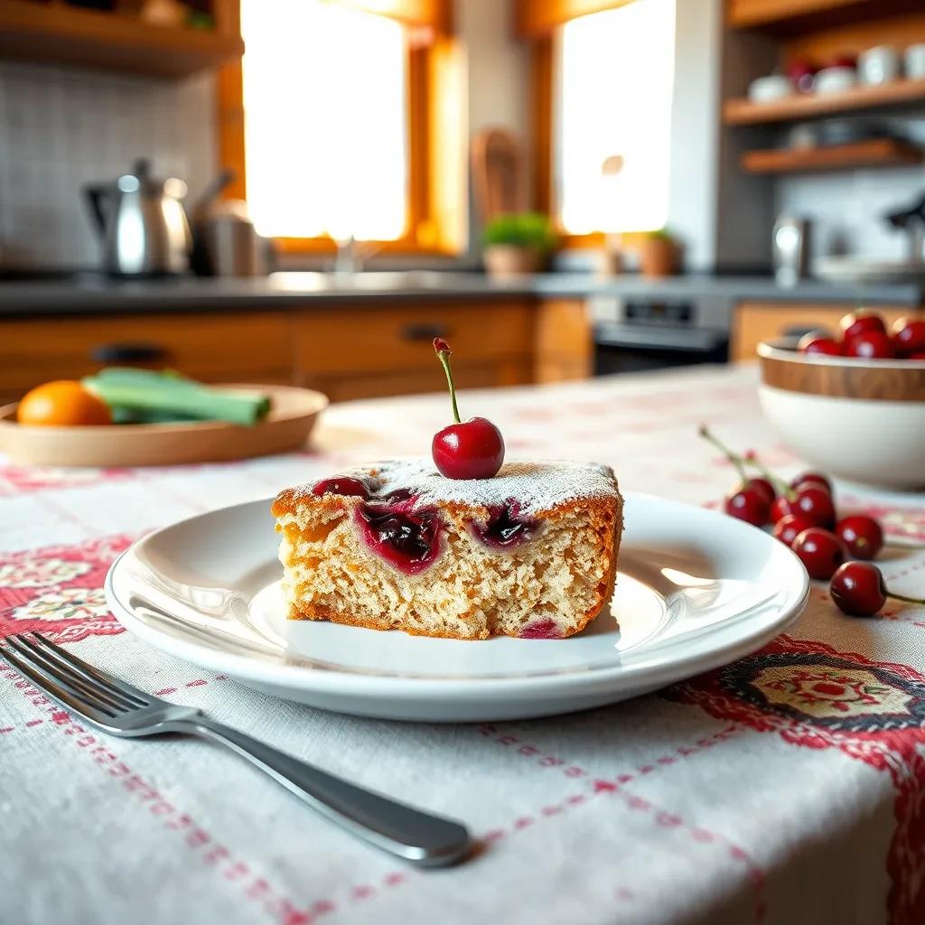 Polish Cherry Dessert recipe