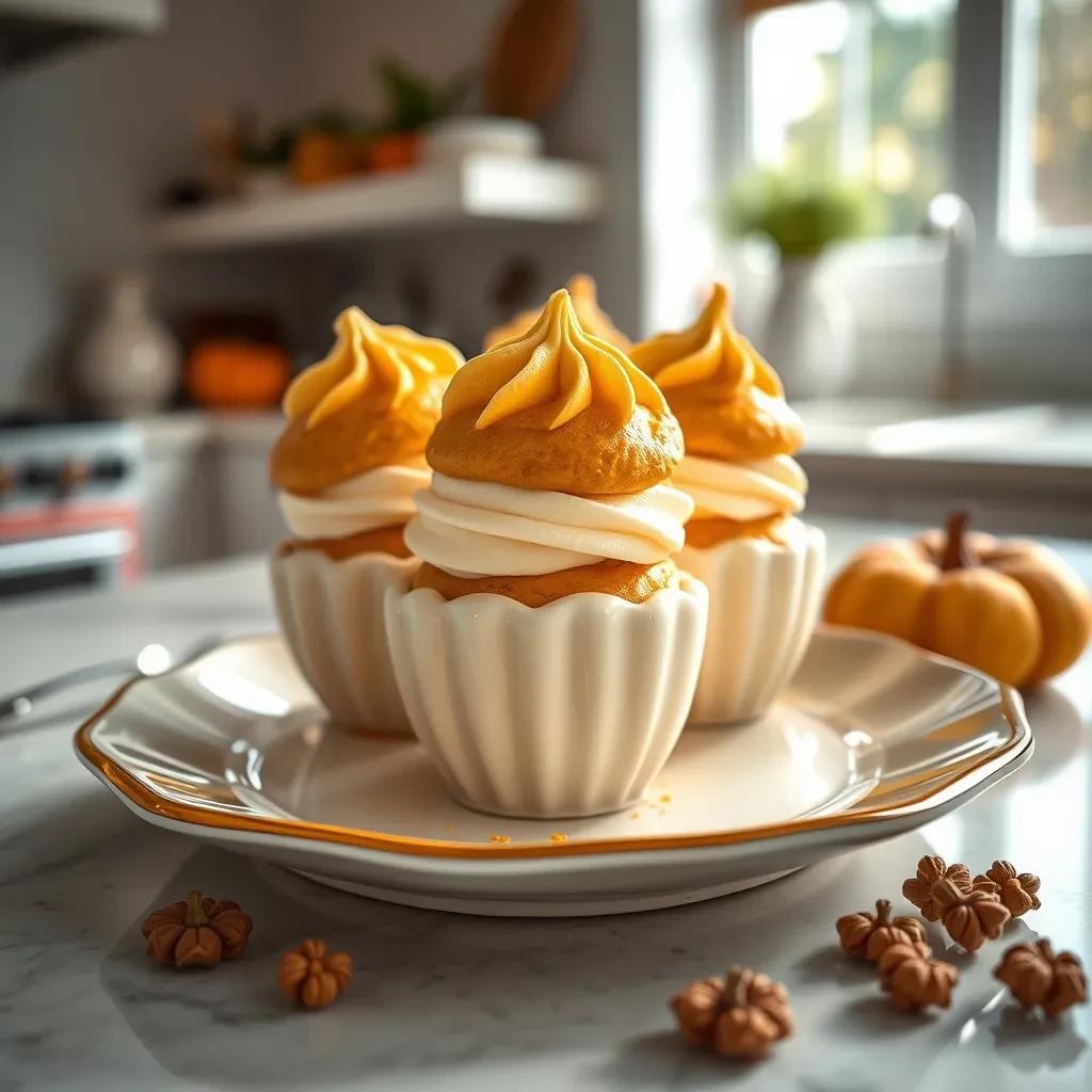 Pumpkin Cream Puffs Delight recipe