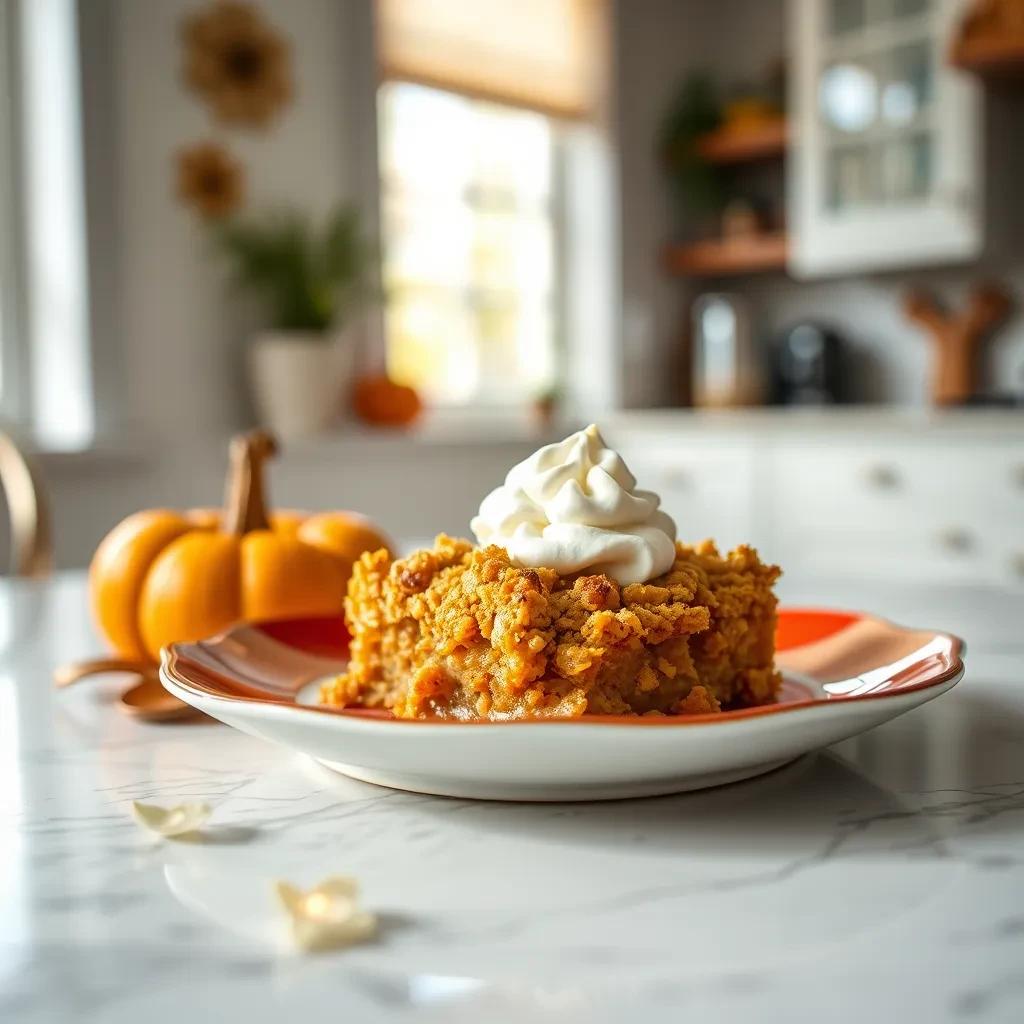 Pumpkin Crisp Delight recipe