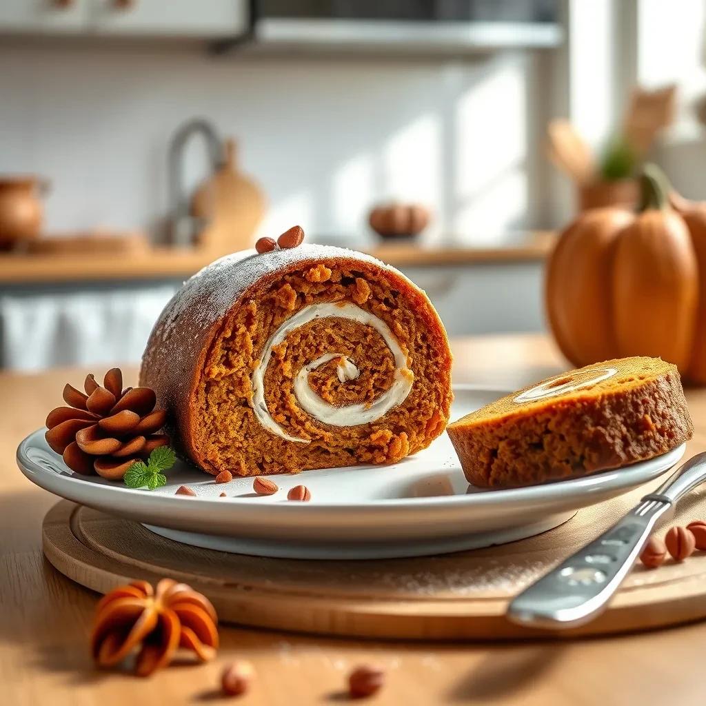 Pumpkin Roll Cake recipe