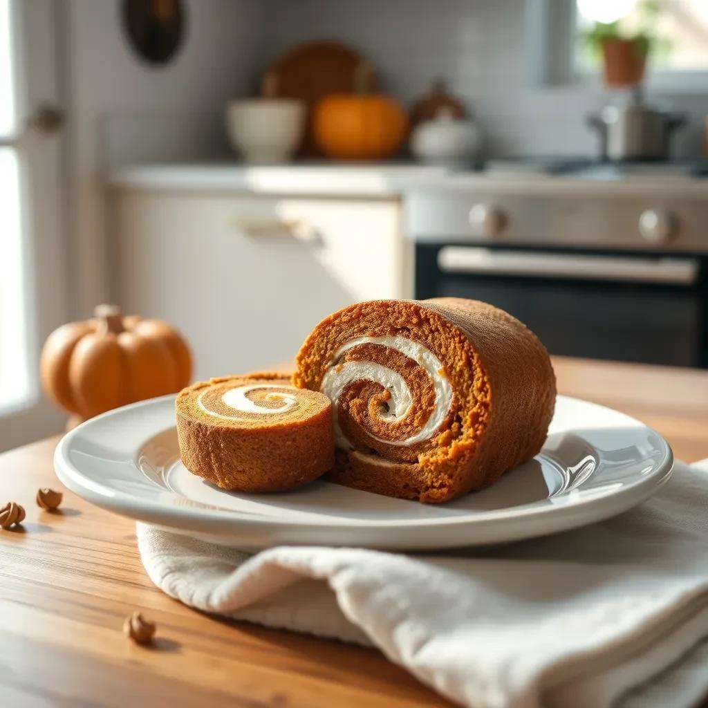 Pumpkin Roll Cake recipe